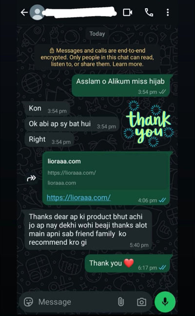 Customer review screenshot