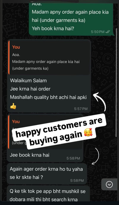 Customer review screenshot