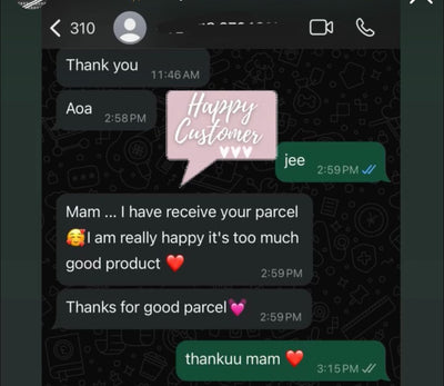 Customer review screenshot