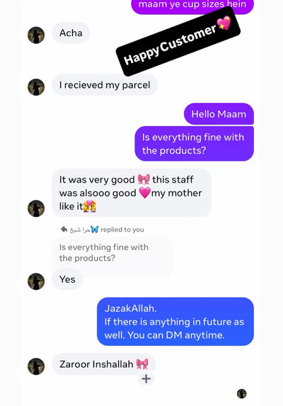 Customer review screenshot