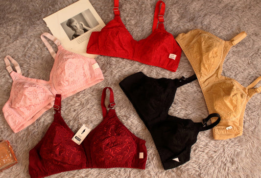 ALL-SEASON ESSENTIAL COTTON BRA – PACK OF 4