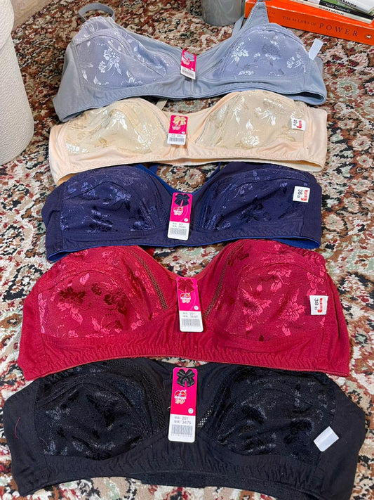 Malie Flora Cotton Bra