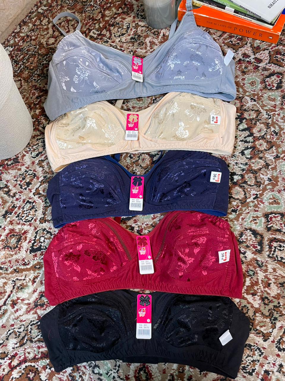 Malie Flora Cotton Bra