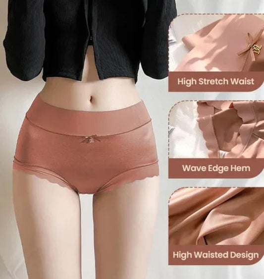 Buy 1 get 1 Free Graphene Cotton Antibacterial Seamless Sexy Underwear