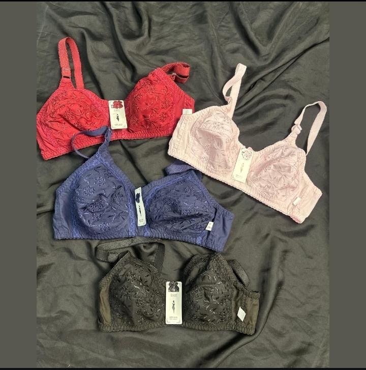 ALL-SEASON ESSENTIAL COTTON BRA – PACK OF 4